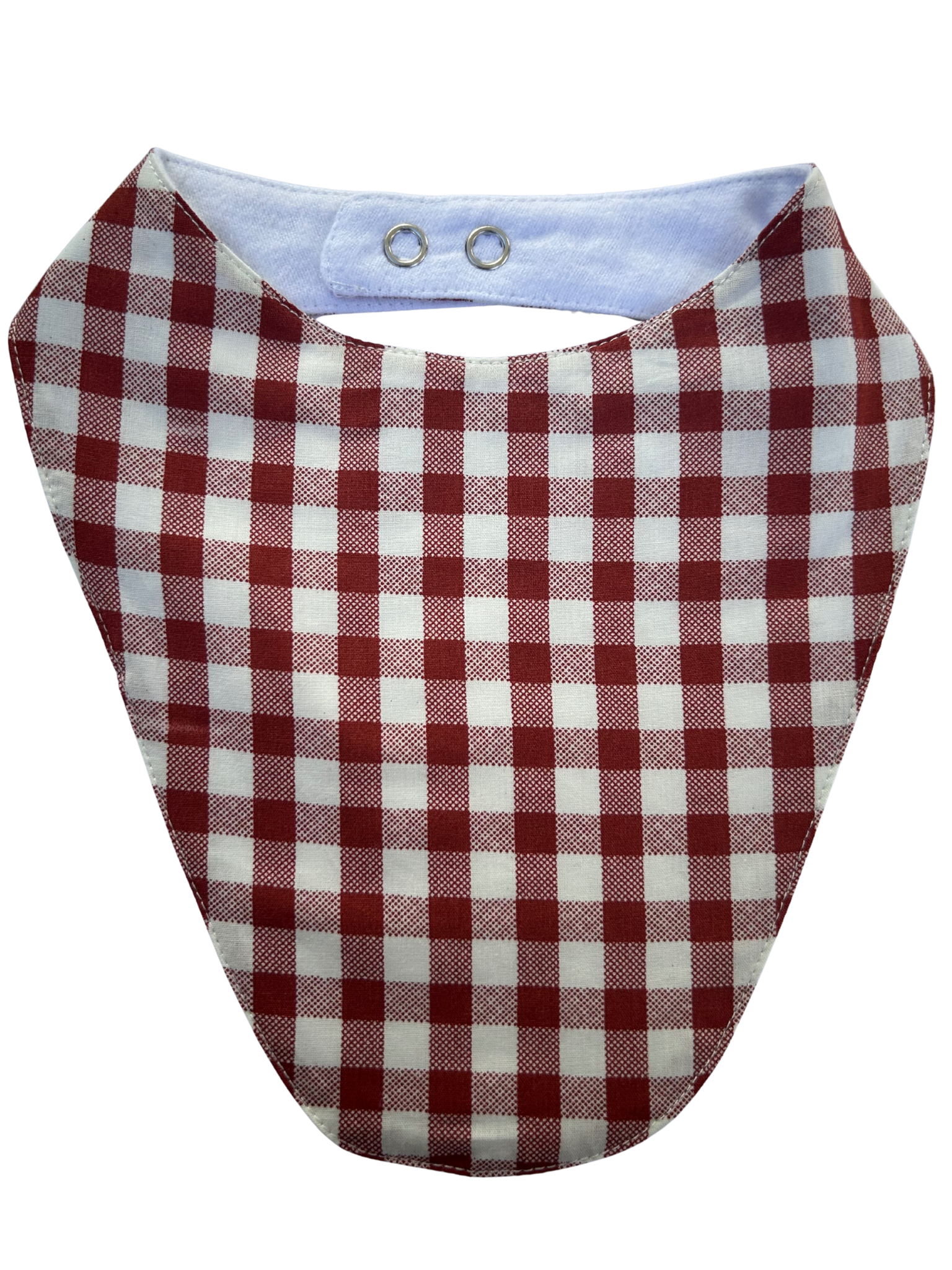 Red Gingham Bib